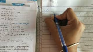 Modern abc book exercise 7 (a) class 11