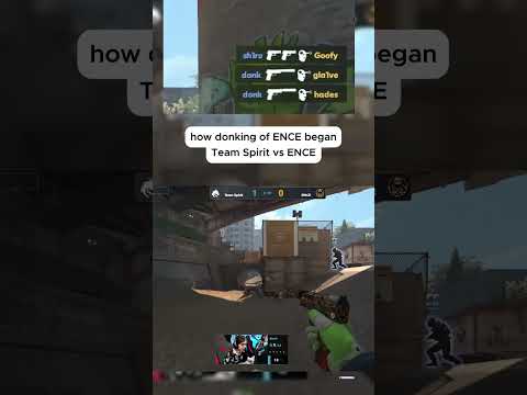 DONK 4K HEADSHOT - Team Spirit vs ENCE | PGL CS2 Major RMR 2024