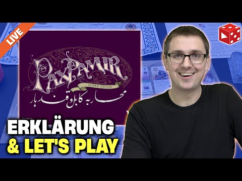 Pax Pamir • Erklärung & Live Let's Play • mit Sparta, Mario, Vinzenz & Ben