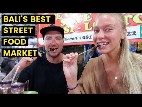 THIS IS THE BEST NIGHT MARKET IN BALI! 🇮🇩 (Denpasar Markets)