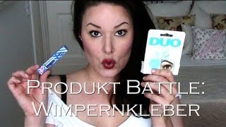 Produkt Battle: Wimpernkleber ESSENCE und DUO - erster Eindruck und Vergleich