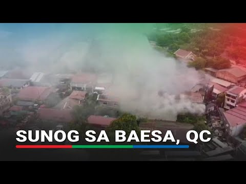 Sunog sumiklab sa Baesa, QC