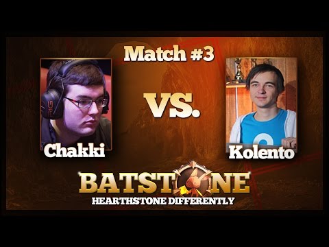 BatStone: Ro8 Match #3 Kolento vs  Chakkki