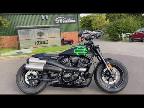 NEW 2022 Custom Harley-Davidson RH1250S Sportster S in Matt Black and Monster Green