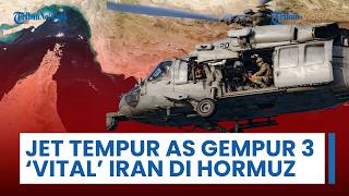AS Waspada & Siaga Membela Diri dari Serangan Balasan Iran, Gempur Tiga Lokasi Vital di Selat Hormuz