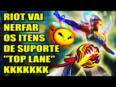 Riot Vai Tirar Os Suportes Da Top Lane Lol 12.4