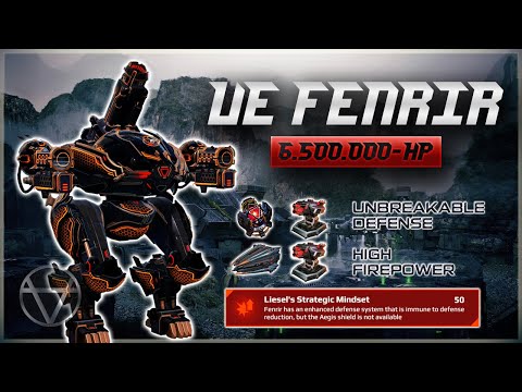 Redeemer Taran ULTIMATE Fenrir w/ 6,500,000 Effective HP – Mk3 Gameplay | War Robots