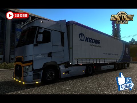 [ETS2 v1.39] Lowdeck chassis Renault T Range (SCS) v1.3