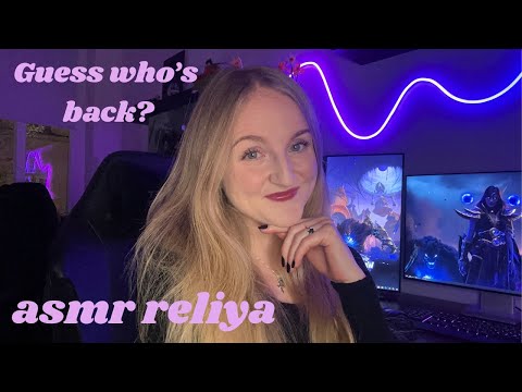 Heyyy, ich bin zurück! 💜/ Ein Lebenszeichen von ASMR Reliya