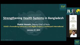 Strengthening Health Systems in Bangladesh