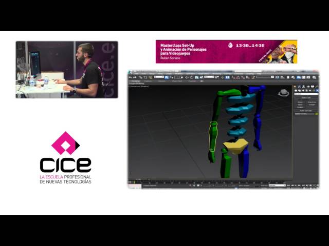 Vídeo relacionado con Técnicas de animación. Dibujos animados, animación 3D y videojuegos (ESPACIO DE DISEÑO)