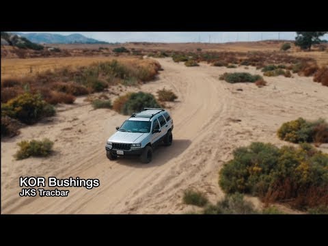 Jeep WJ KOR Bushings Install Grand Cherokee 4x4 Jks track bar