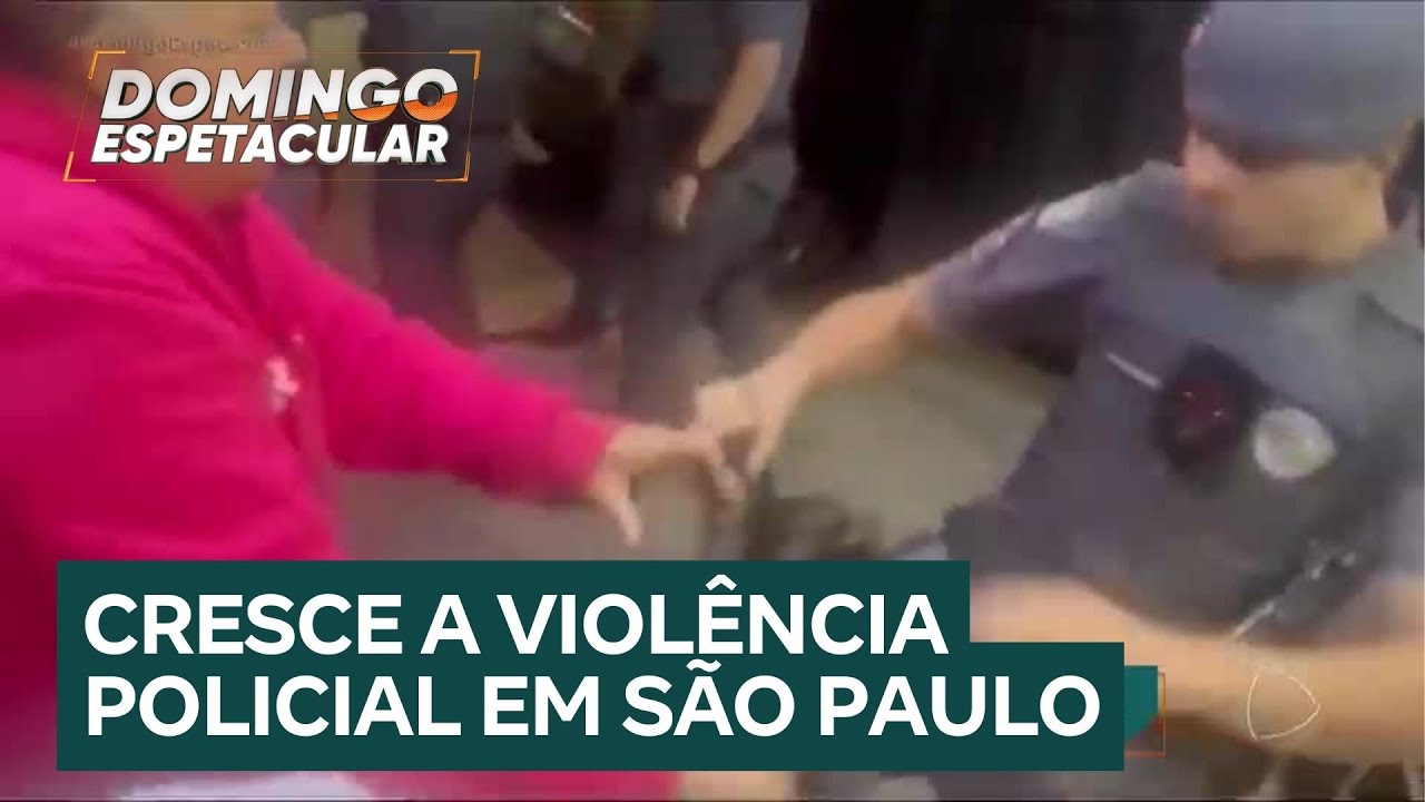 Crescem os flagrantes de violência policial em São Paulo