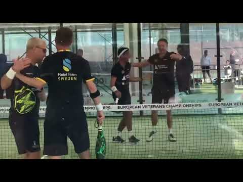 European Championship in Padel 40+ 2021: Final: Palacios/Picard (NO) beats Nilsson/Bengtsson (SE)