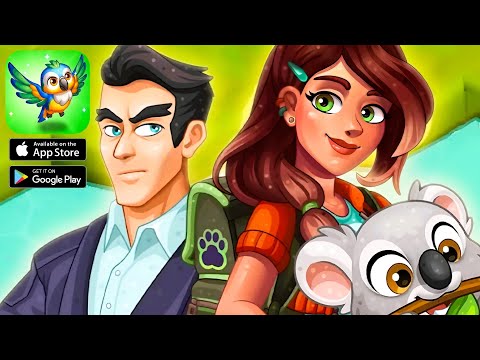 Paradise Paws: Merge Animals - Tutorial - Gameplay Walkthrough Part 1 , ANDROID, iOS