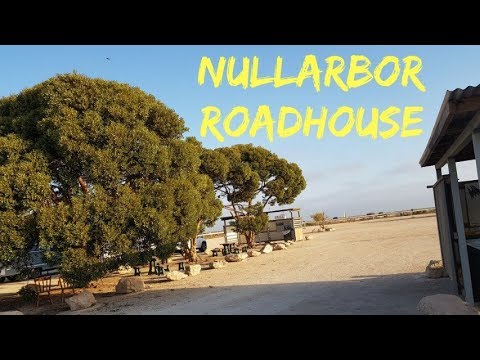 The Nullarbor Roadhouse on the Nullarbor Plains in South Australia