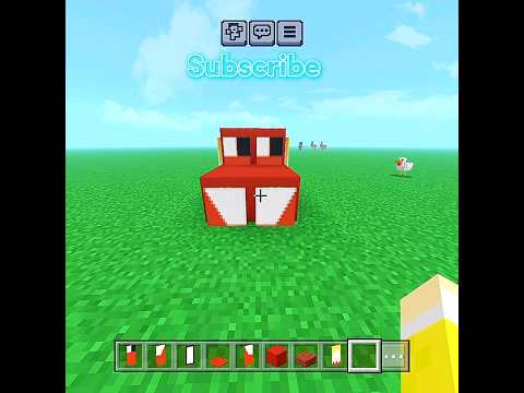 EPIC Minecraft Vote - Lighting McQueen zooms into action! #shorts