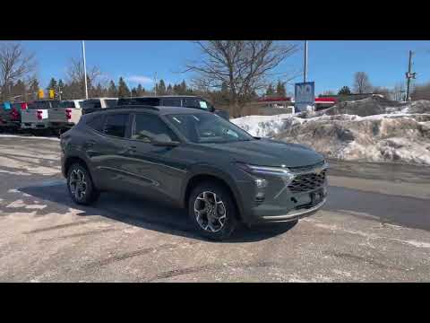 2026 Chevrolet Trax FWD 4dr LT in Gray for sale at Royal Chevrolet in Orangeville, ON