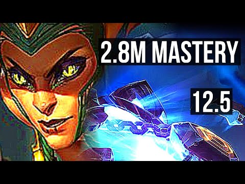 CASSIOPEIA vs XERATH (MID) | 2.8M mastery, 7 solo kills, 700+ games, 18/3/3 | BR Master | 12.5