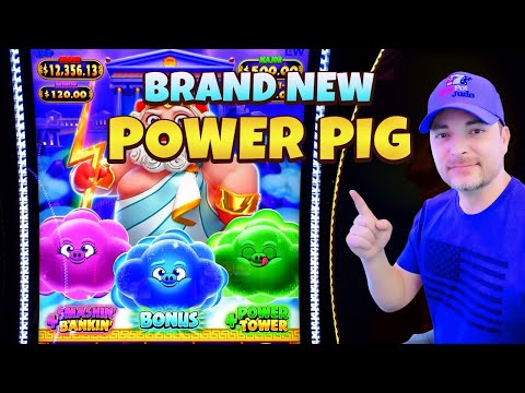 Power Pig Slot at M Resort | First Impressions & Bonus Features!