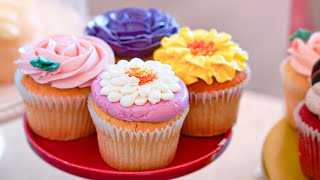 4 Simple Cupcake Decoration Ideas for Spring!