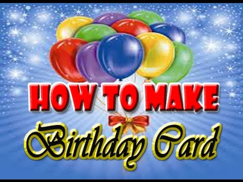 How to make birthday card using microsoft publisher