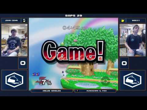 S@PS 29 Melee Singles - Weezy (Pikachu) vs Slypig (Falco) - Winner's Bracket