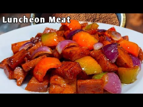 Try This Stir-fry Luncheon Meat for Breakfast Recipe!!
