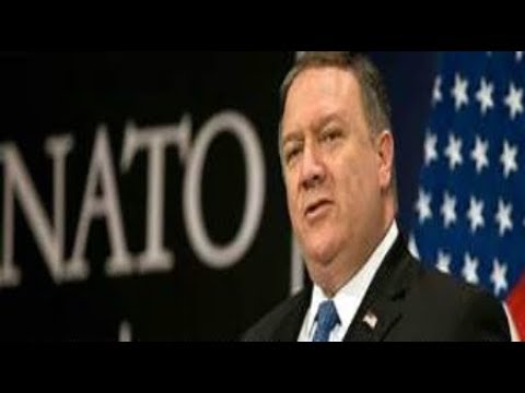 NATO Pompeo on Russia China Turkey Islamic Terrorism Afghanistan April 2019 News Video