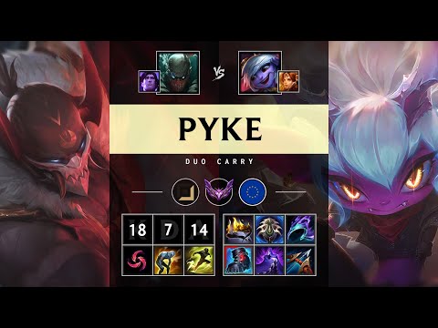 Pyke ADC vs Tristana - EUW Master Patch 25.19