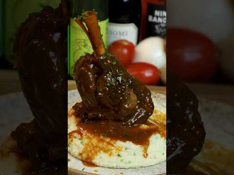 Braised lamb shank #cooking