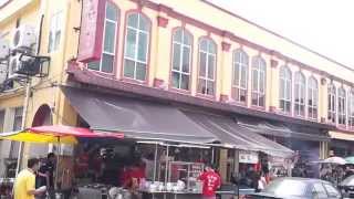 preview picture of video 'A02 Muar Johor Malaysia Streetview 街景 Avenue 4 贪吃街 Food Beverages Drinks Best Food 吃遍美食就在这里 鸭饭 Satay'