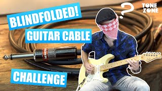 Video thumbnail for BLINDFOLDED Guitar cable test! | Monster Cable, Evidence Audio, Fender, D'addario | Tone Zone by Tone Zone