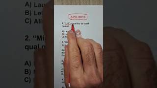 🤔 Adivinhe o nome pelo apelido - Tente acertar os nomes 🎯