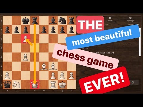 The Most Beautiful Chess Game Ever Played