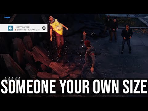 Someone Your Own Size Trophy (Rescue 10 Escaped Conduits From Angry Mobs) - inFAMOUS Second Son