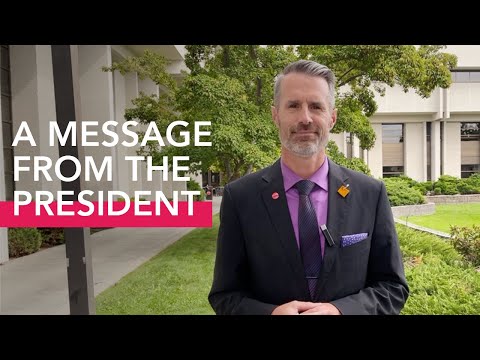 A Message from OC President Neil Fassina - First Week