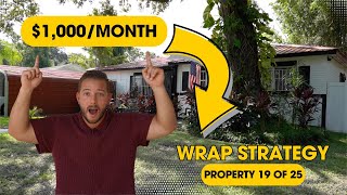 $1,000/Month Passive Income with a Wrap Mortgage | How A Real Estate Investor Becomes The Bank