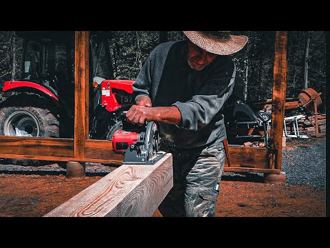 Building A Timber Frame Mountain Workshop & Garden Rescue