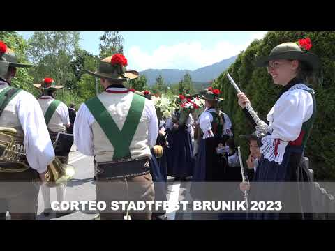 Corteo Stadtfest Brunico 2023