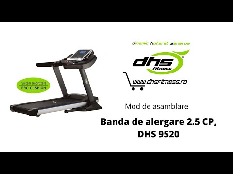 Banda De Alergare Dhs 9520 - 2.5 Cp, Negru