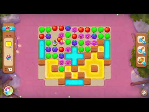 Gardenscapes 1878 Level - 16 moves - NO BooSTERS