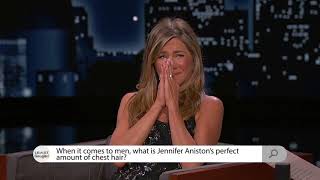 Download lagu Jennifer Aniston on men's perfect amount of chest hair mp3