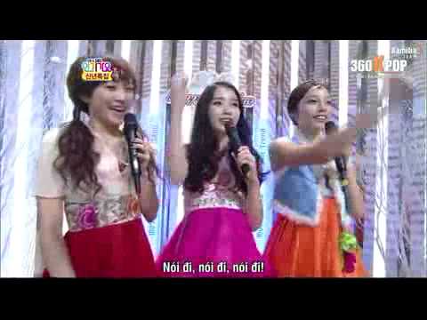 VIETSUB 120101 IIKKGGOO kARA  Nicole Hara IU MC cut