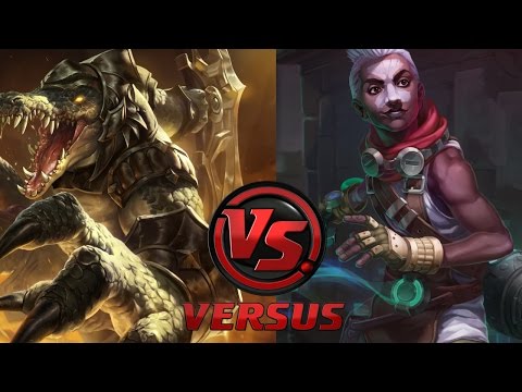 League of Legends: Renekton vs. Ekko Top Lane [GER] Patch 7.6