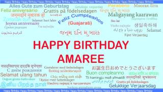 Amaree   Languages Idiomas - Happy Birthday