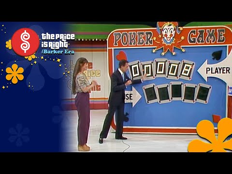 Confident Contestant Takes On Now-Retired POKER GAME! - The Price Is Right 1983