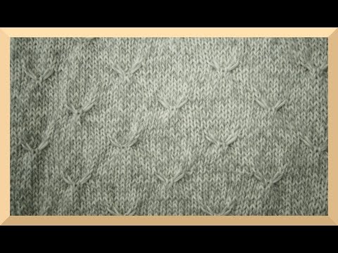 VOGELMUSTER STRICKEN STRICKMUSTER ANLEITUNG 🔷 KANAL HÄKELN UND STRICKEN