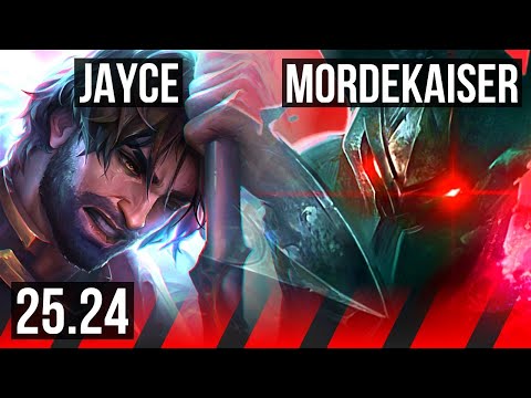 JAYCE vs MORDEKAISER (TOP) | KR Master | 25.24