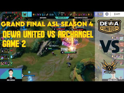 DEWA UNITED  VS ARCHANGEL (GAME 2) | GRAND FINAL ASL 2021 SEASON 4 | GARENA AOV (ARENA OF VALOR)